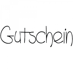 H.- Stempel  Gutschein