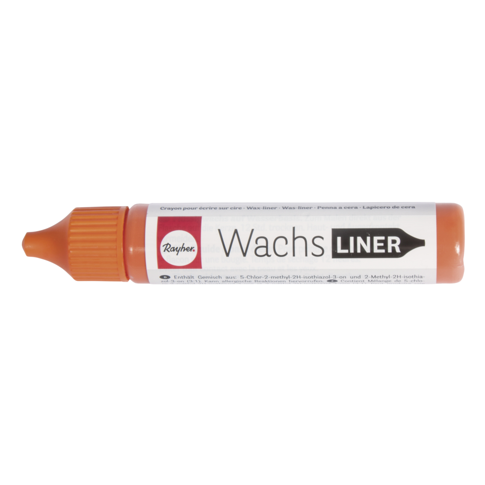 Wachsliner orange