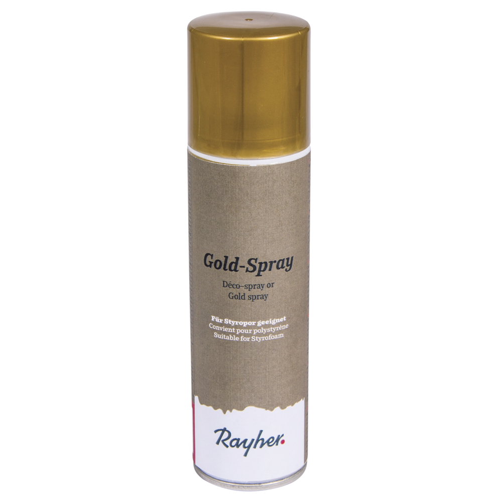 Deko-Spray, styroporgeeignet gold