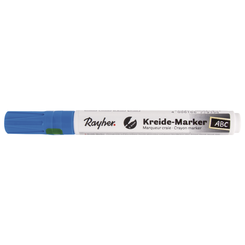 Kreide-Marker blau