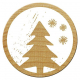 Woodies Stempel Tannenbaum