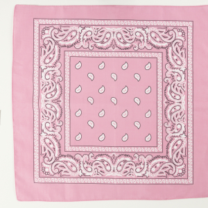 Bandana, 55x55, rosa