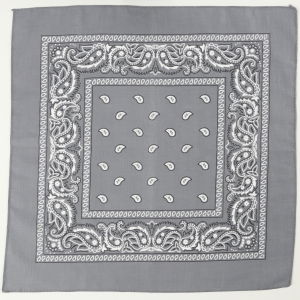 Bandana, 55x55, grau