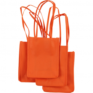 Schulter-Tasche, orange, 20x15 cm
