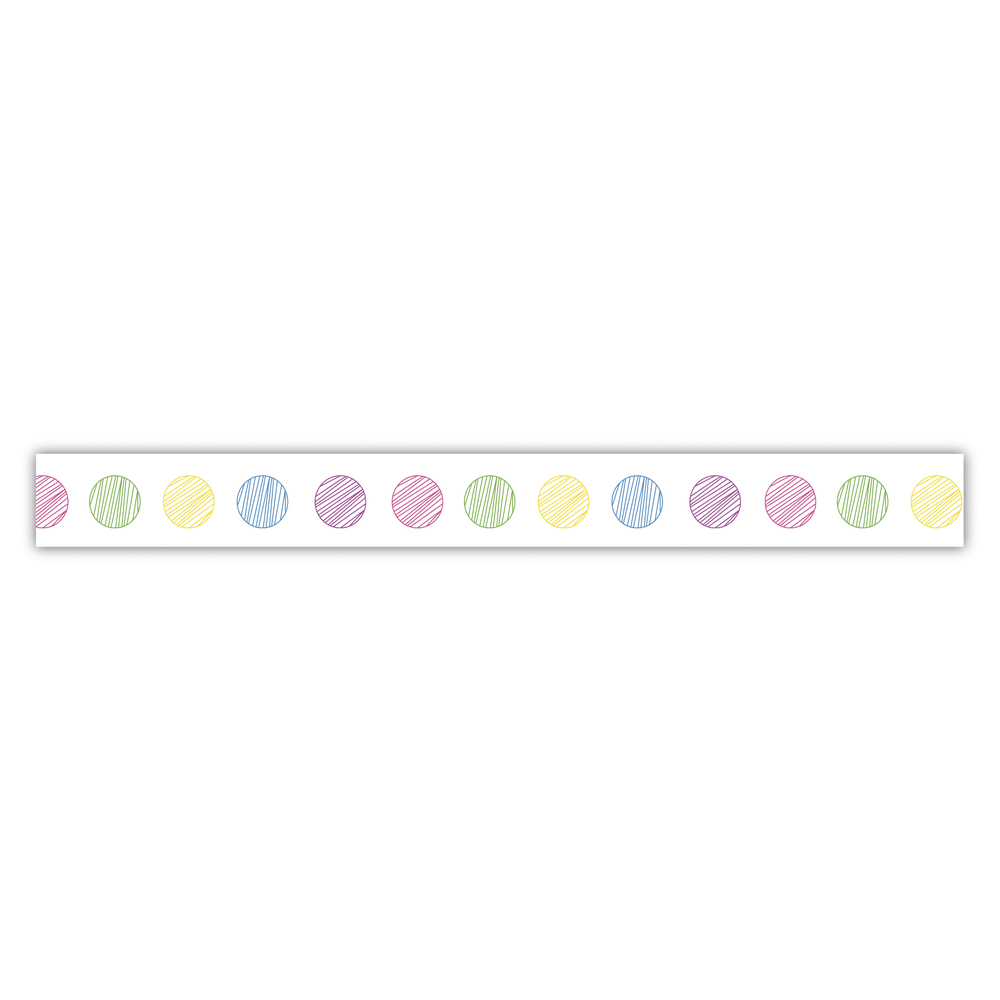 Washi Tape Kreise bunt