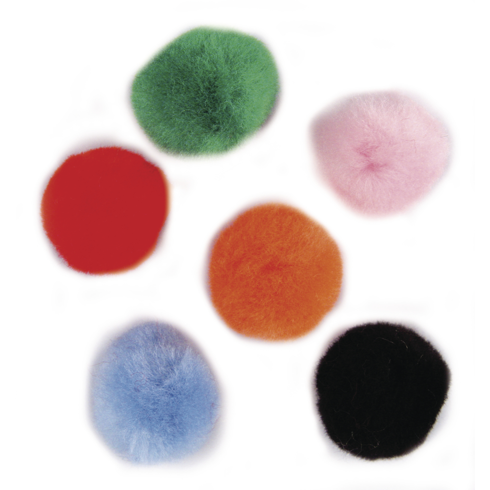 Pompons bunt 20 mm