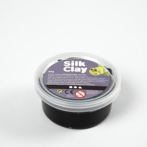 Silk Clay, 40 g, schwarz