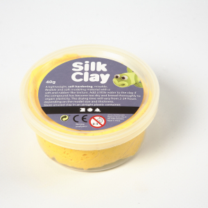 Silk Clay, 40 g, gelb