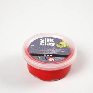 Silk Clay, 40 g, rot