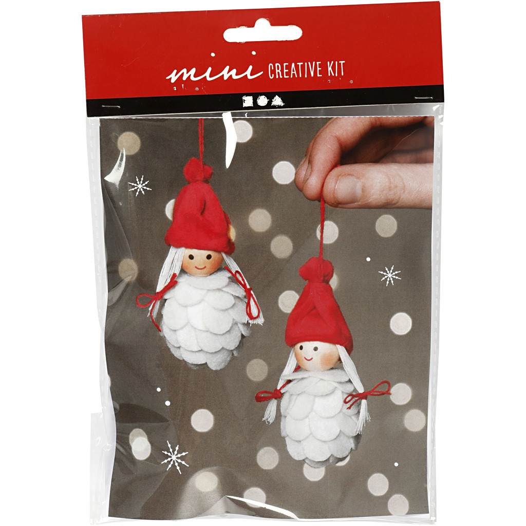 BP: Mini-Kreativset Weihnachtsfeen, 8cm