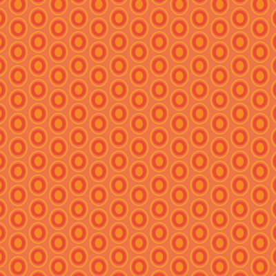 Oval Elements Tangerine Tango